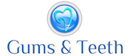 gums and teeth dental clinic logo